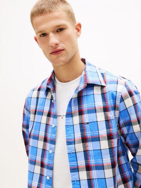 Multi Camasa Din Poplin Cu Croiala Regular Fit  Barbati