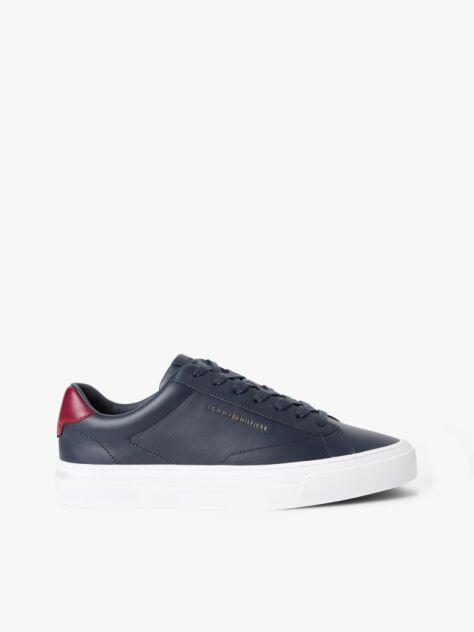 Blue Sneakers Cu Talpa Din Piele  Barbati