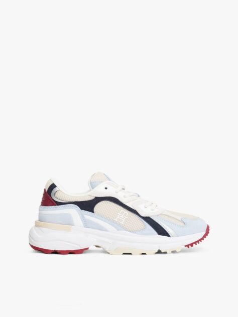Multi TH Monogram Mesh Panel Cleat Trainers  Women