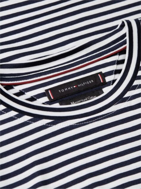 Multi Smart Casual T-Shirt Cu Dungi  Barbati