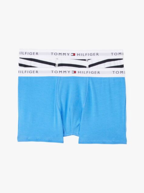 Multi 2-Pack Boxeri Cu Logo Semnatura Pe Talie  Baieti