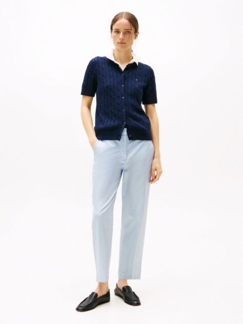 Blue Chino Slim Fit Drepti  Femei
