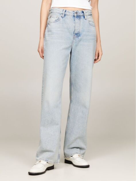 Denim Jeans Slim Cu Talie Inalta Rome  Femei