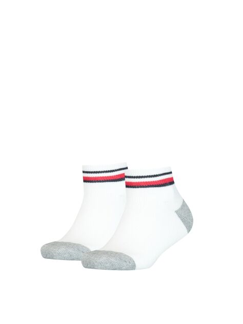 Alb Set de 2 Sosete Scurte Pentru Copii  Copii unisex