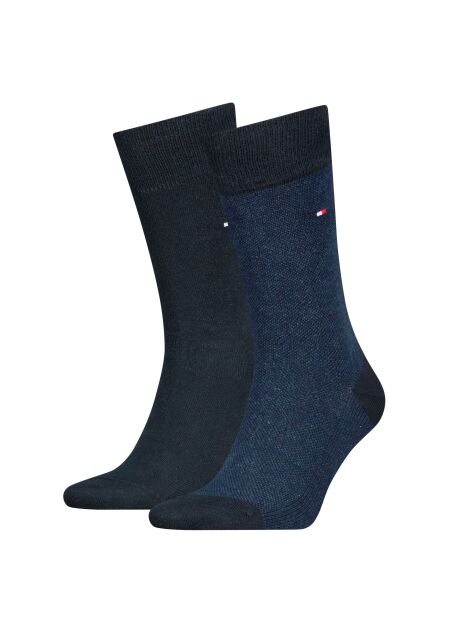 Blue 2-Pack Sosete Pentru Barbati Tommy Hilfiger Classic  Barbati