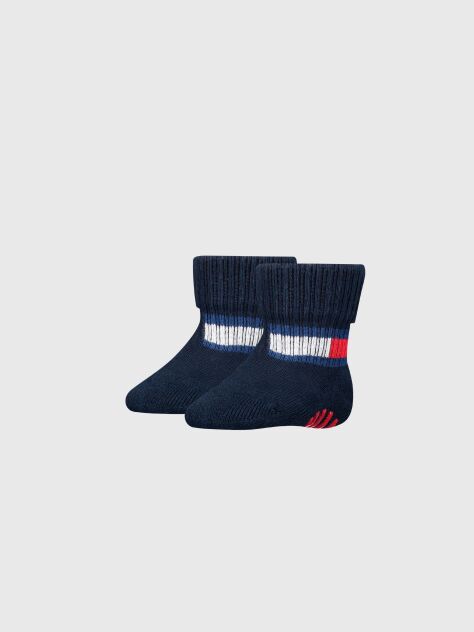 Blue 2 Pack Cu Sosete Classic Pentru Bebelusi Tommy Hilfiger  Nou nascuti