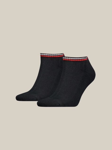 Negru Set 2 Sosete Unisex Pentru Sneaker  Unisex