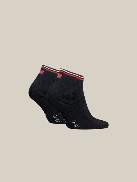 Negru Set 2 Sosete Unisex Pentru Sneaker  Unisex