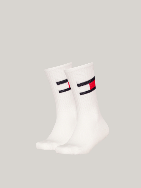 White Tommy Hilfiger Socks 2 Pack  Kids Unisex