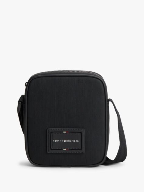 Negru Geanta Crossbody Reporter  Barbati