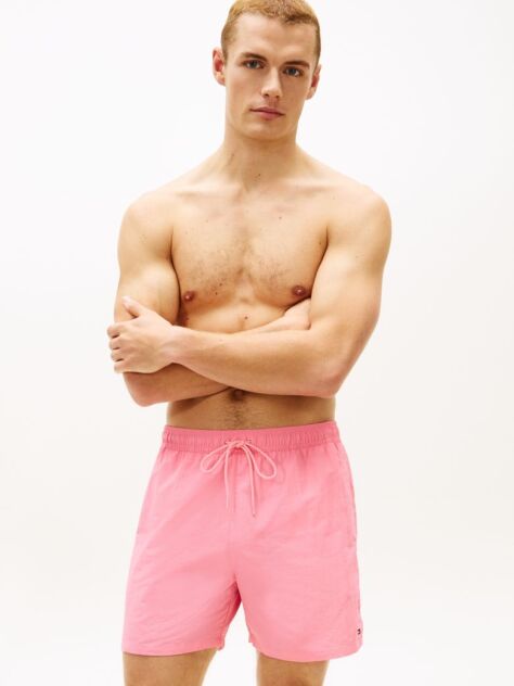 Roz Pantalon Scurt De Baie Essential Lungime Medie  Barbati
