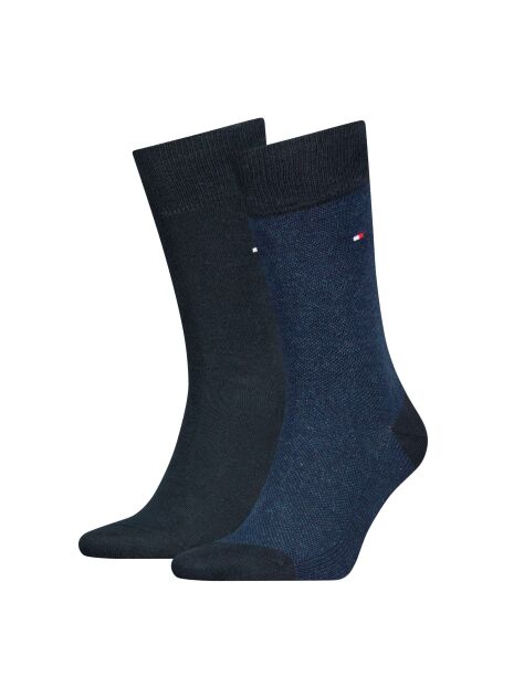 Blue 2-Pack Sosete Pentru Barbati Tommy Hilfiger Classic  Barbati