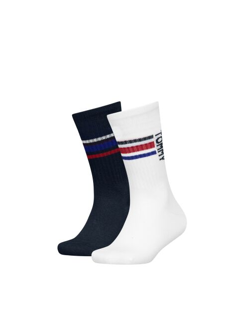Multi Tommy Hilfiger Kids' Crew Socks 2 Pack  Kids Unisex