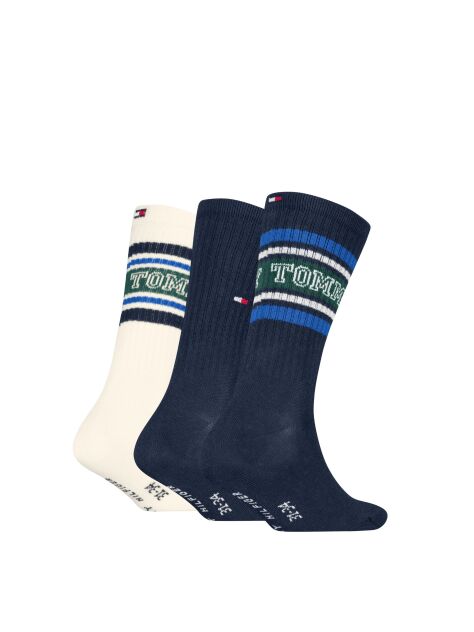Multi 3-Pack Varsity Sosete Cu Dungi  Copii unisex