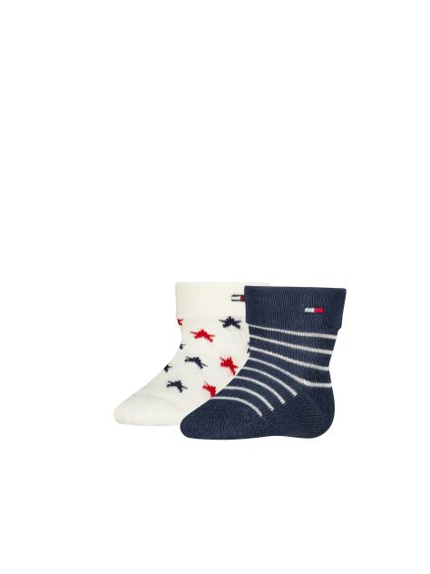 Multi Tommy Hilfiger 2 Pack Sosete Clasice  Nou nascuti