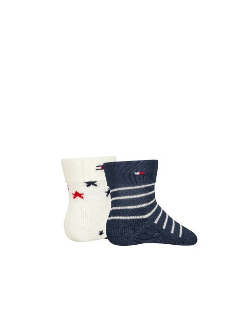 Multi Tommy Hilfiger 2 Pack Sosete Clasice  Nou nascuti