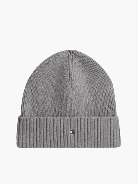 Gri Caciula Cu Casmir Hilfiger Flag   Barbati