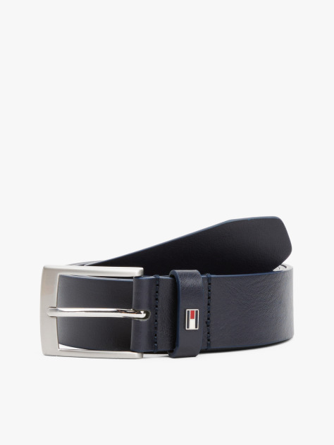 Blue Curea Din Piele Cu Catarama Patrata  Barbati