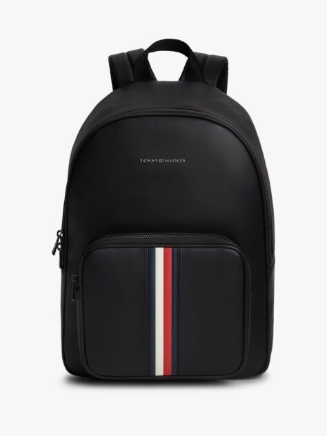 Negru Rucsac Cu Logo Pe Banda Si Cupola  Barbati