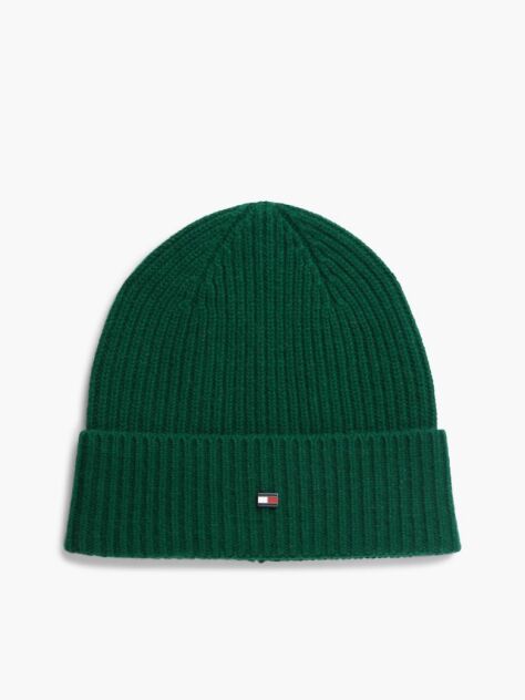 Verde Caciula Din Casmir Pur Cu Steag  Barbati