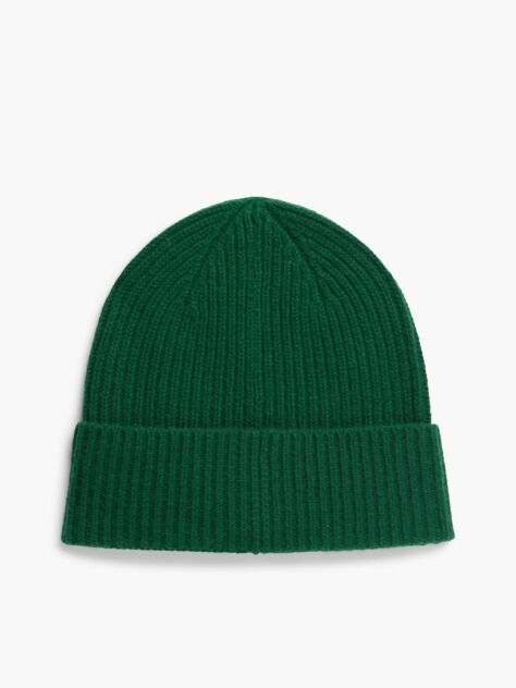 Verde Caciula Din Casmir Pur Cu Steag  Barbati