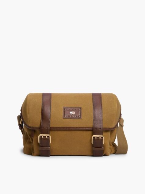 Maro Geanta Messenger Crossbody Cu Clapa  Barbati