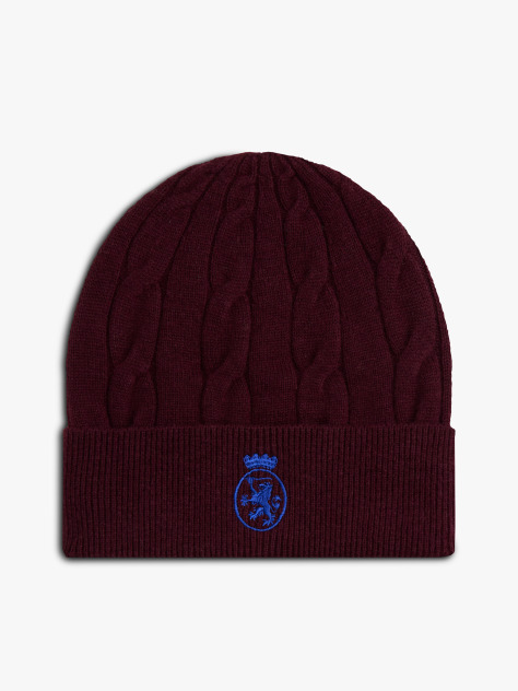 Rosu Caciula Tricotata TH Crest  Copii unisex