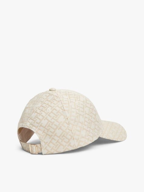 Bej TH Monogram Sapca De Baseball  Femei