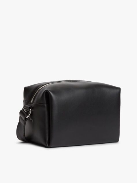 Negru Geanta Crossbody Camera Cu Logo  Femei