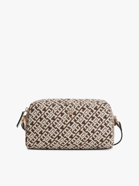 Multi Geanta Crossbody Camera Jacquard Cu Monograma TH  Femei