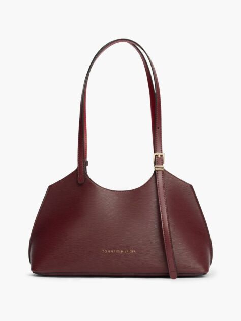 Rosu Geanta Tote Modern Cu Textura  Femei