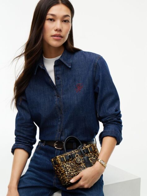 Multi The American Icon Geanta Tote Cu Imprimeu De Ghepard  Femei