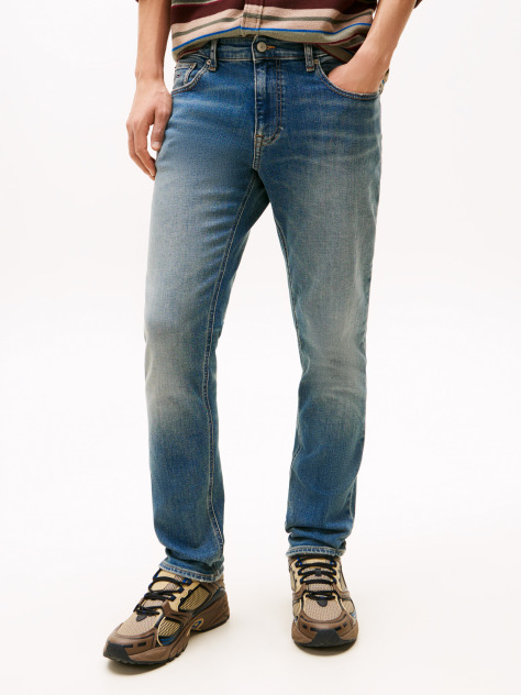 Denim Jeansi Scanton Slim Cu Efect De Uzura  Barbati