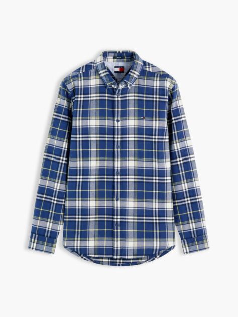 Multi Camasa Din Flanel Cu Carouri Si Croiala Regular  Barbati