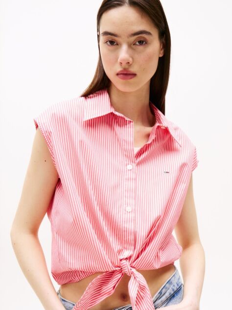 Multi Camasa Din Poplin Cu Maneci Scurte Tip Cap  Femei