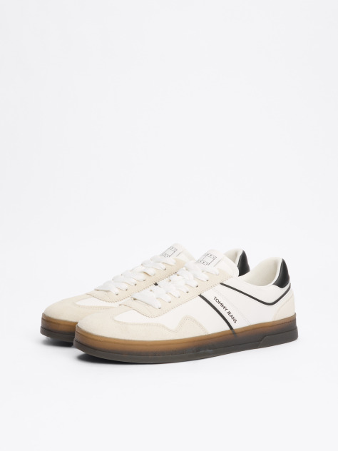 Negru Pantofi Sport Greenwich Din Piele Colour-Pop  Barbati