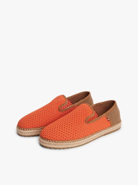 Portocaliu Espadrile Tricotate Flexibile  Barbati