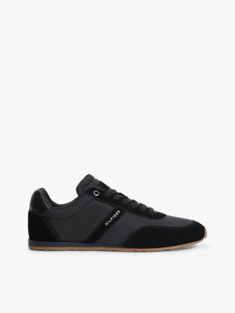 Negru Adidasi Din Material Textil Cu Profil Redus  Barbati