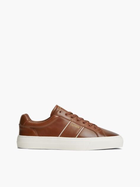 Maro Adidasi New York Label Cu Talpa Cupsole Din Piele  Barbati