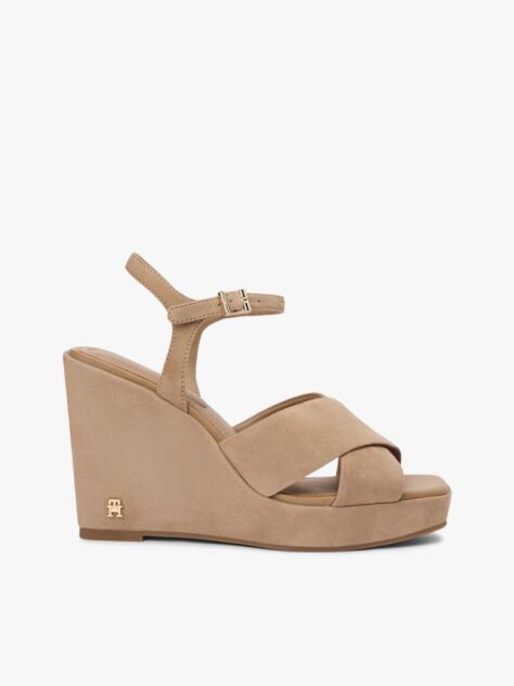 Maro Sandale Cu Platforma Din Piele Suede  Femei