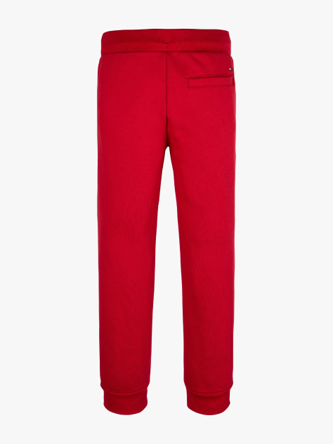 Rosu Pantaloni Jogger Cu Patch-uri Din Colectia 1985   Baieti
