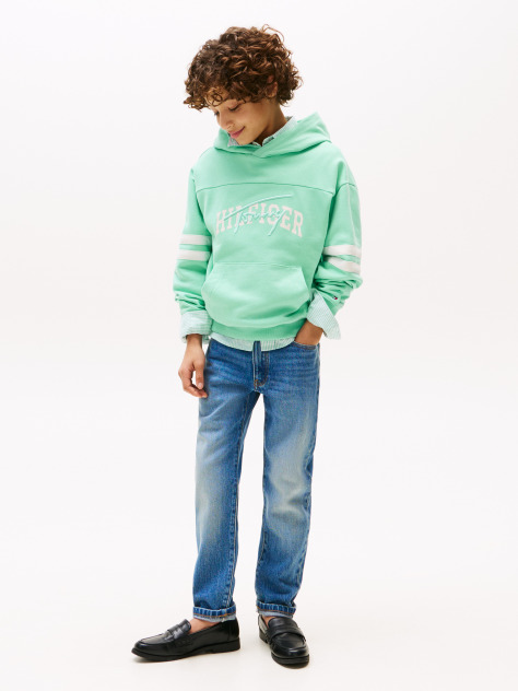 Blue Modern Straight Vintage Denim  Boys