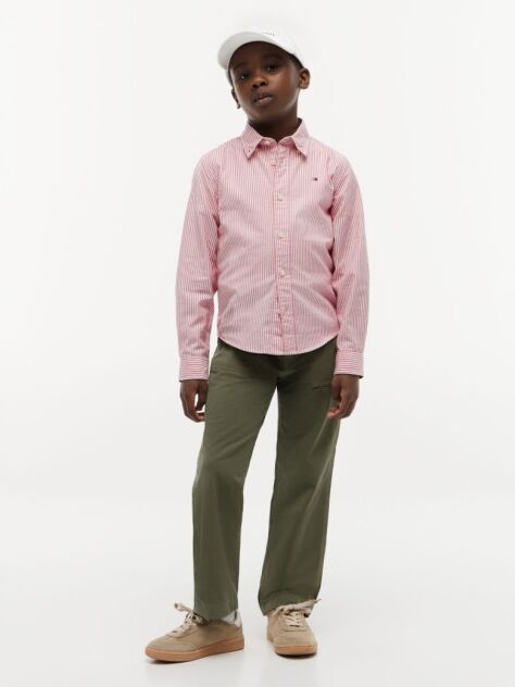 Multi Camasa Din Poplin De Bumbac Elastic  Baieti