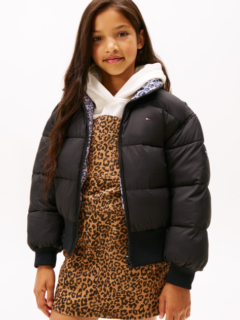 Multi Jacheta Bomber Relaxata Puffer Reversibila  Fete