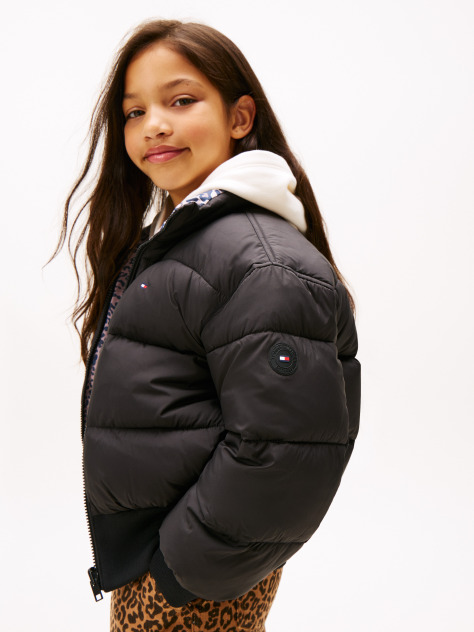 Multi Jacheta Bomber Relaxata Puffer Reversibila  Fete