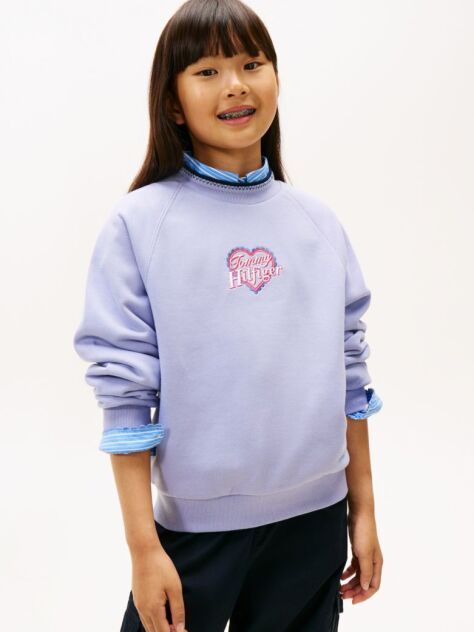 Mov Heart Embroidery Logo Jersey T-Shirt  Fete