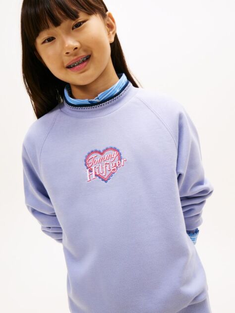 Mov Heart Embroidery Logo Jersey T-Shirt  Fete