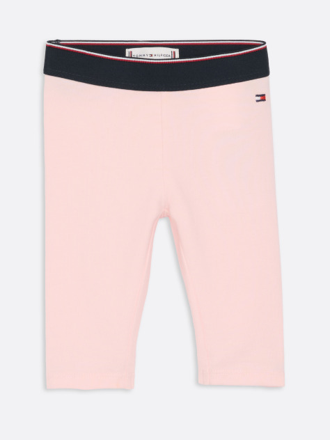 Roz Leggings Cu Talie Cu Semnatura  Nou nascuti