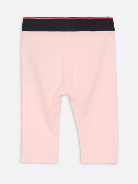 Roz Leggings Cu Talie Cu Semnatura  Nou nascuti