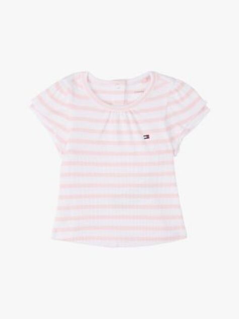 Multi Tricou Cu Dungi Si Textura Rasucita  Nou nascuti